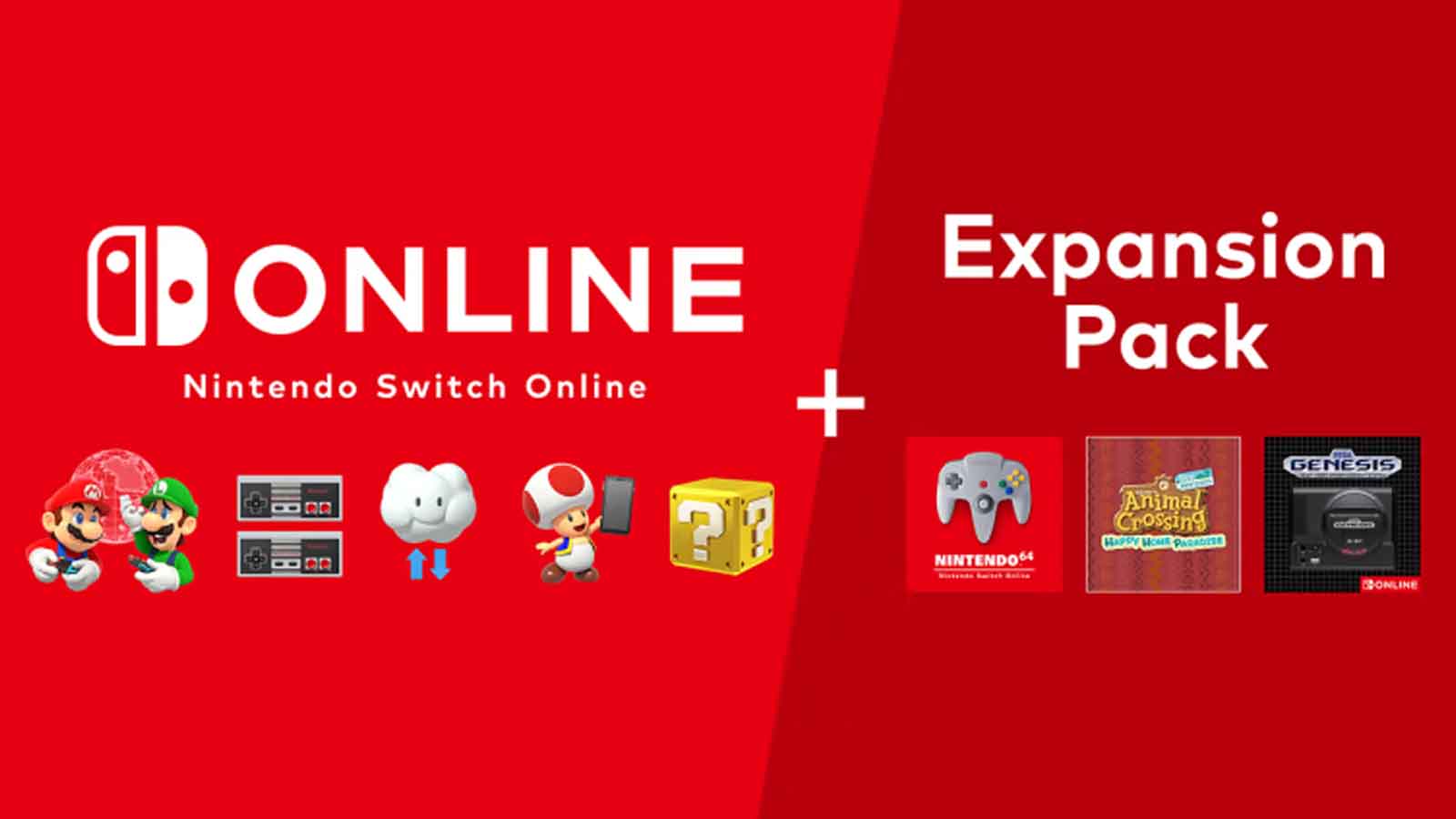 nintendo switch online expansion pack main